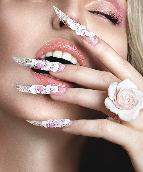 Colorful gel nail polish - vibrant nail art designs