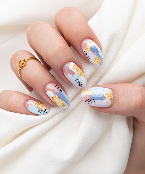 Professional pedicure service - relaxing foot spa treatment